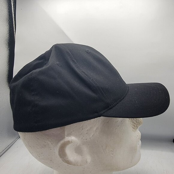 Volcom Adults L-XL Black Fitted Baseball Cap Casual Outdoors Lightweight - Picture 4 of 9